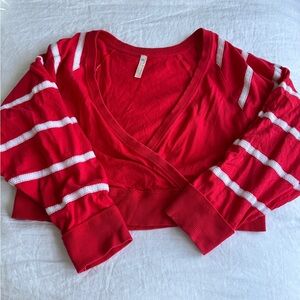 Red Striped Sweater